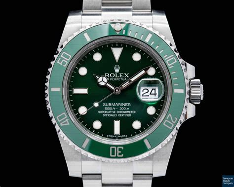 rolex 116610lv vs|rolex submariner date hulk 116610lv.